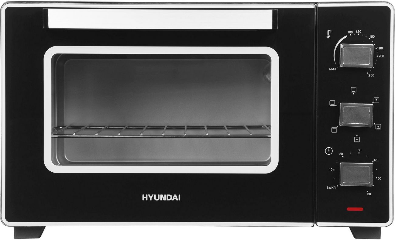 HYUNDAI Мини-печь MIO-HY093 28л. 1600Вт черный