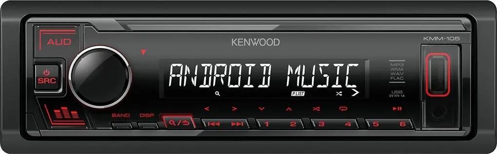 USB-магнитола Kenwood KMM-105