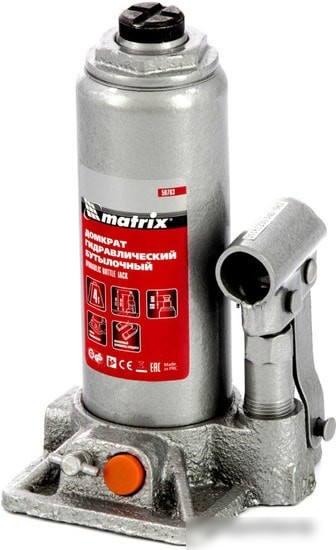 Бутылочный домкрат Matrix 50763 4т