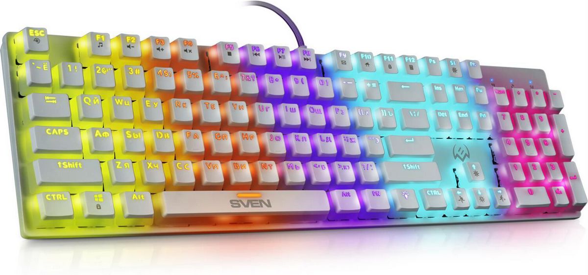 SVEN KB-G9200 , белый, механическая