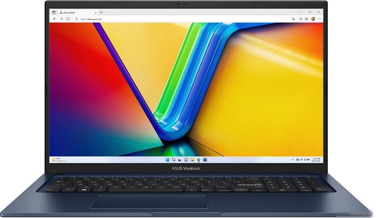 ASUS 17.3 VivoBook 17 X1704VA-AU778 Quiet Blue (90NB10V2-M00VM0) ПИ
