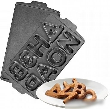 Сменные панели Redmond RAMB-42 форма для выпечки печенья в виде букв