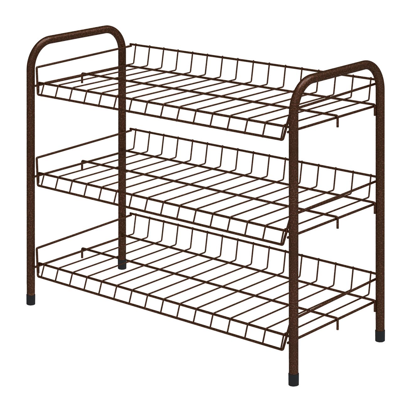 Полка для обуви Nika ЭТ5/А (медный антик)