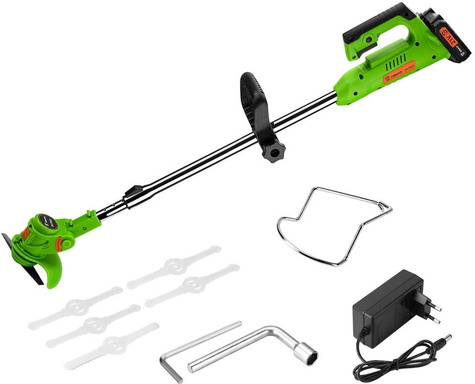 Триммер Deko DKTR21 (с 1-м АКБ)