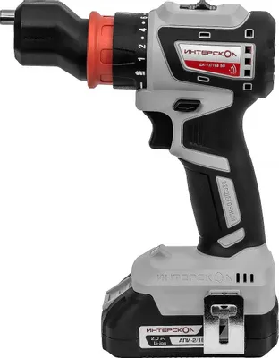 Интерскол Комби ДА-13/18В (с 2-мя АКБ, кейс)