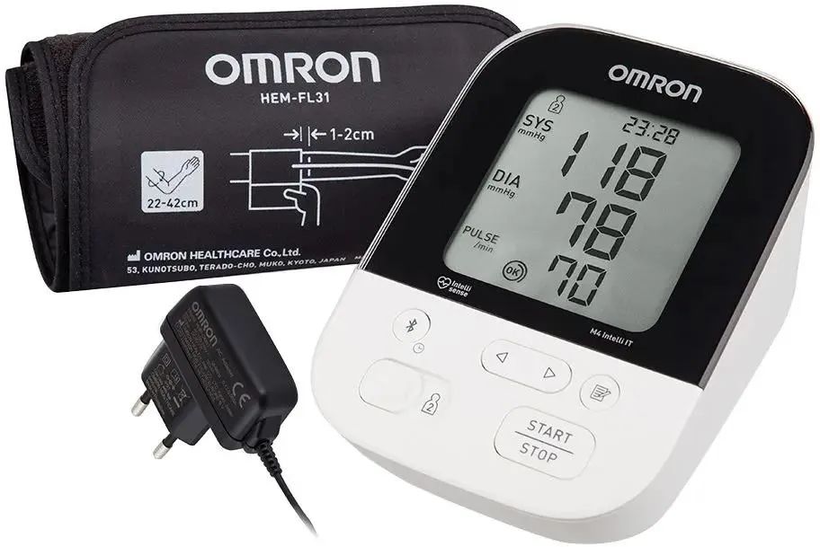 Автоматический тонометр Omron M4 Intelli IT HEM-7155T-EBK