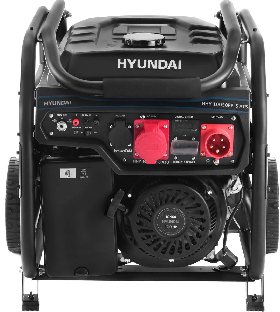 Бензиновый генератор Hyundai HHY 10050FE-3 ATS