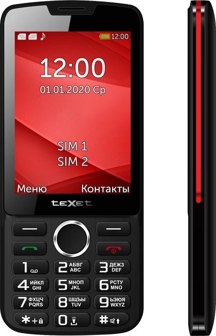 TEXET TM-308 Black/Red