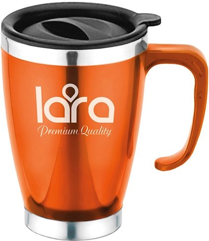 Термокружка Lara LR04-38 0.4л (оранжевый) Термокружка Lara LR04-38 0.4л (оранжевый)