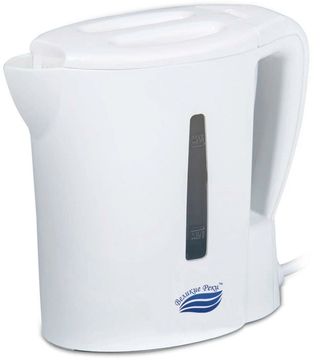 Чайник ВЕЛИКИЕ РЕКИ Мая-1 белый, 0,5 л