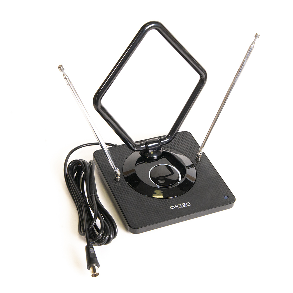 ТВ-антенна СИГНАЛ SAI-975 DVB-T2/ДМВ+МВ, активная