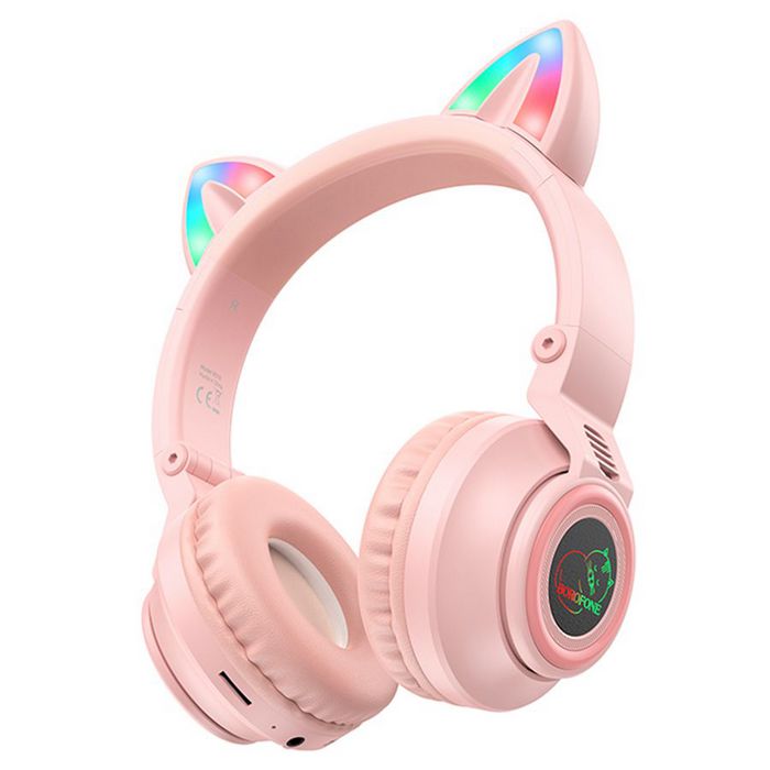 Наушники BOROFONE (6974443384963) BO18 Pink