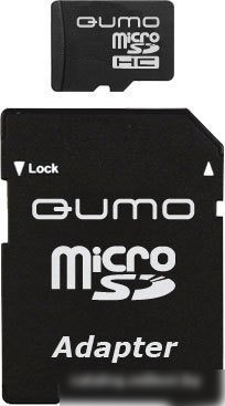 Карта памяти QUMO microSDHC (Class 10) 32GB (QM32GMICSDHC10)