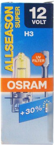 OSRAM Автолампа галогенная 64151ALS 55W 12V PK22S 10X10X1 1A