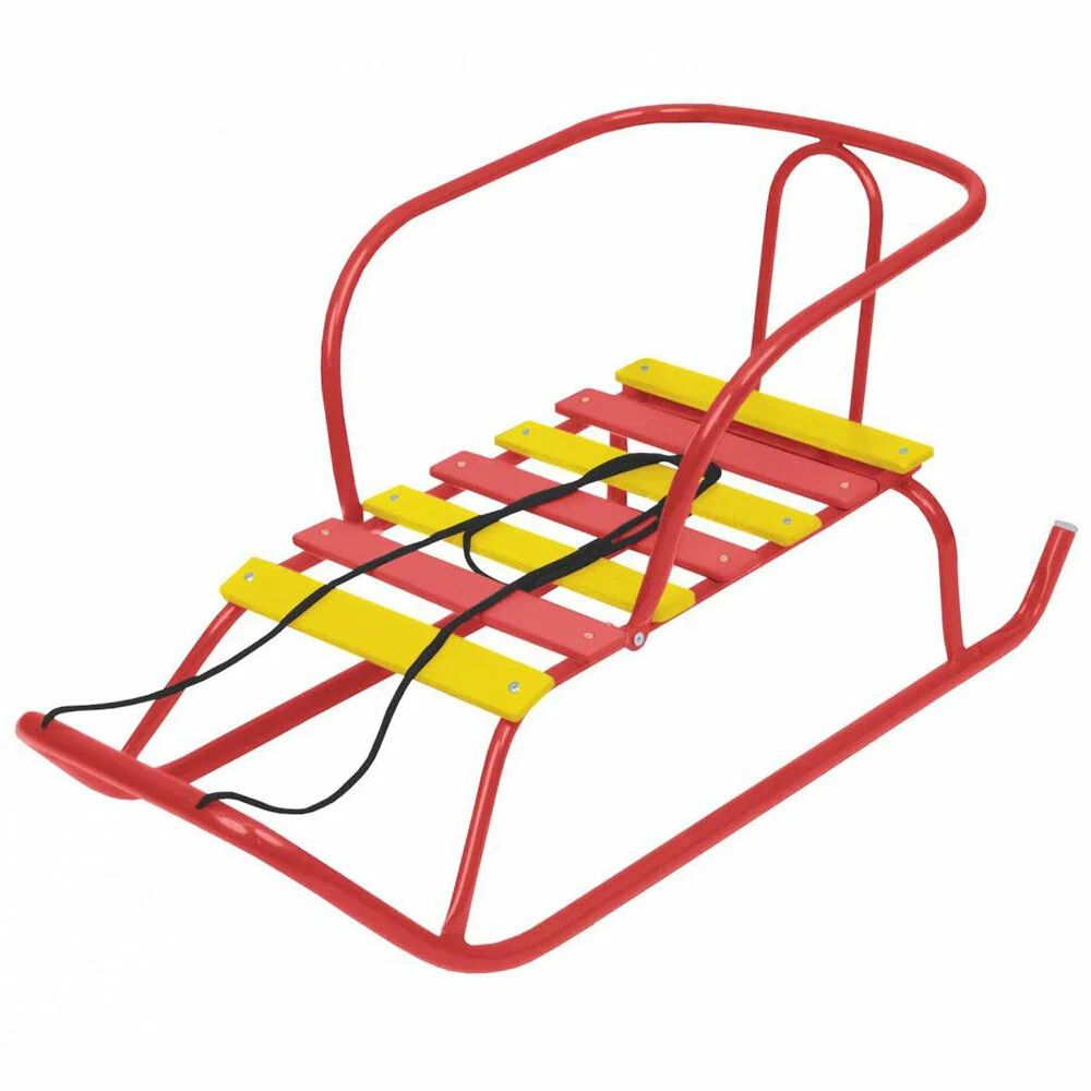 Санки Nika Ветерок 1 (алый) 