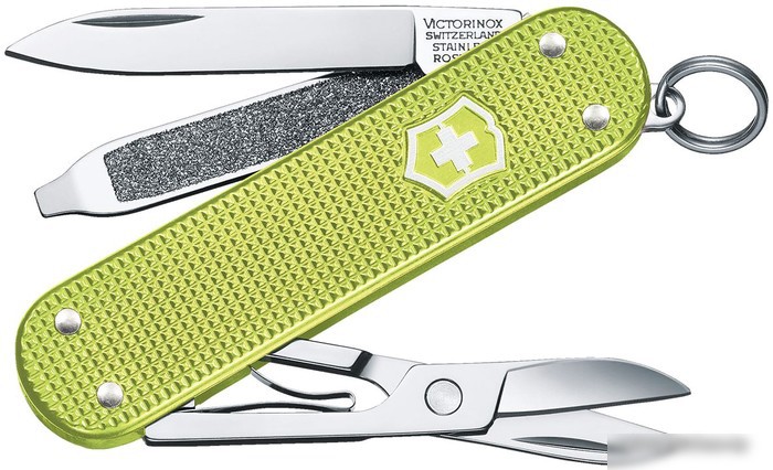 Мультитул Victorinox Classic Alox SD Colors (лаймовый)