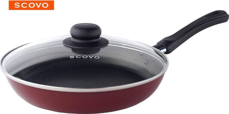 SCOVO СЭ-030 expert со стекл. крышкой д.28 см