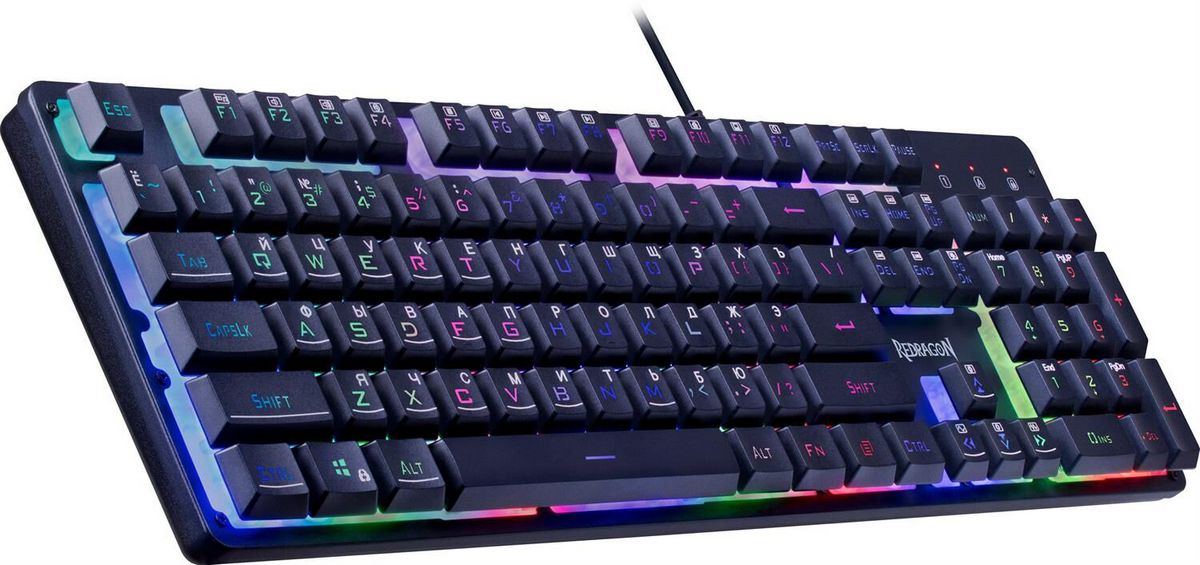 REDRAGON (72077) Nagato RU,RGB,черный