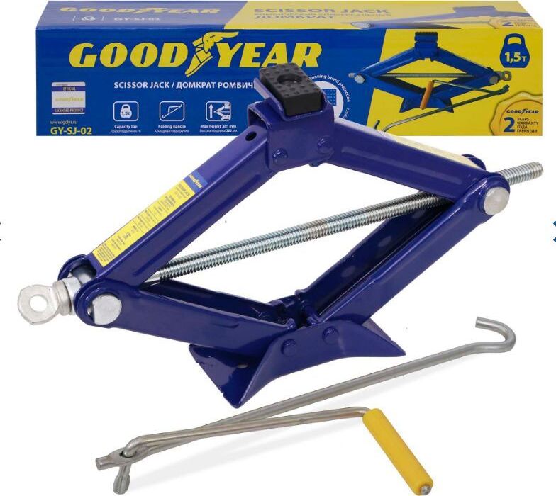 Ромбовый домкрат Goodyear GY000911 1.5т