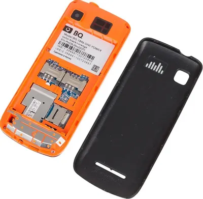 BQ-Mobile BQ-1846 One Power (черный/оранжевый)