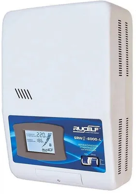 Стабилизатор напряжения Rucelf SRWII-6000-L