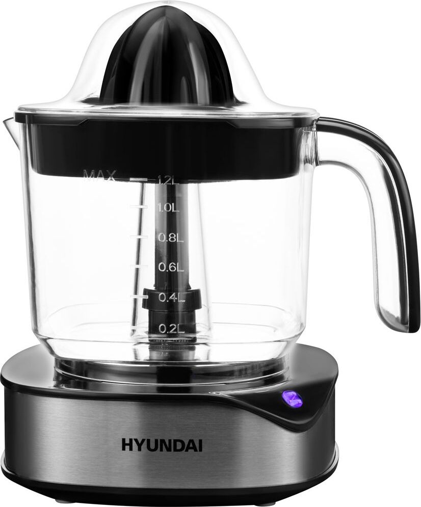 HYUNDAI HY-JC4123 30Вт рез.сок.: 1200мл. черный/нержавеющая сталь