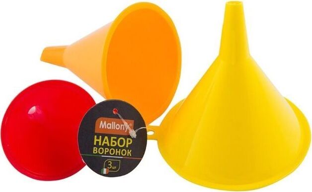 MALLONY Набор воронок 3 шт., FS-1, размер: 11*10,5*10см (985863)