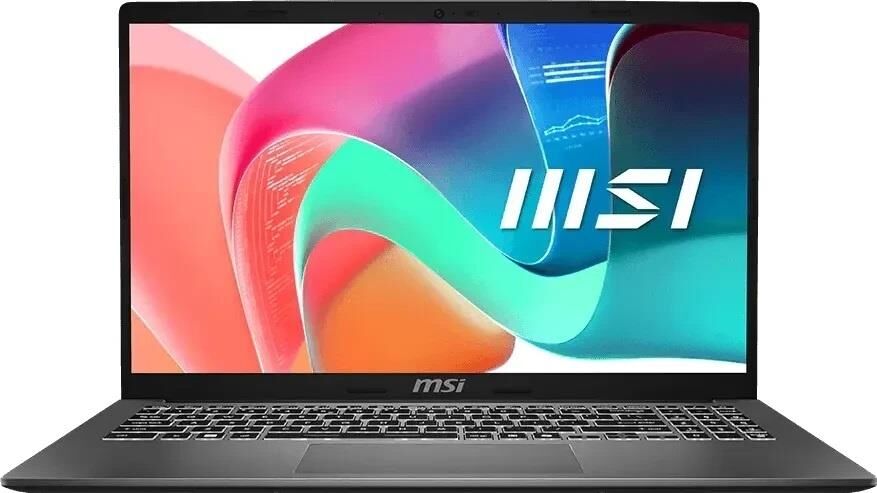 MSI 15.6" Modern 15 F1MG-1072XRU Core 5 120U/16Gb/512Gb SSD/Intel Graphics/No OS/Dark Grey (9S7-15S1