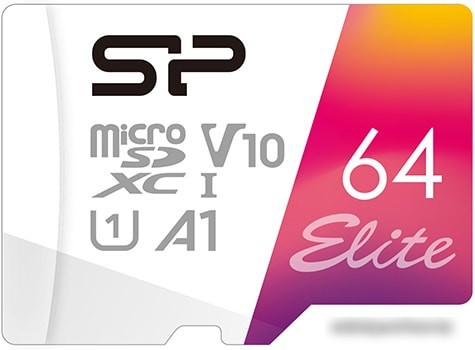 Silicon-Power Elite microSDXC SP064GBSTXBV1V20SP 64GB
