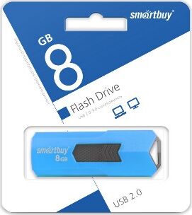 USB Flash Smart Buy Stream 8GB (синий)