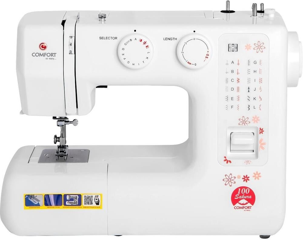 Электромеханическая швейная машина Comfort Sakura 100