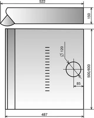 Кухонная вытяжка Elikor Davoline 60П-290-П3Л (крем)