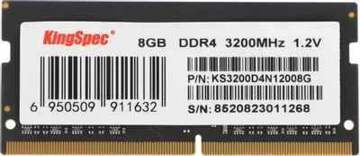 KingSpec 8ГБ DDR4 SODIMM 3200 МГц KS3200D4N12008G