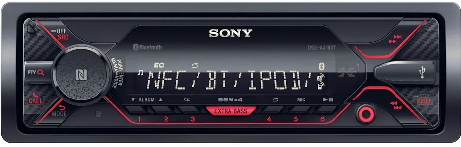USB-магнитола Sony DSX-A410BT