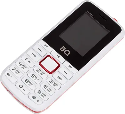Мобильный телефон BQ-Mobile BQ-1846 One Power (белый/красный)