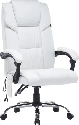 Кресло CACTUS CS-CHR-OC02M-WT (белый)