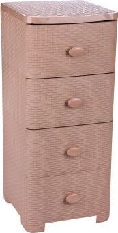 Комод Альтернатива Плетенка (какао) М2434