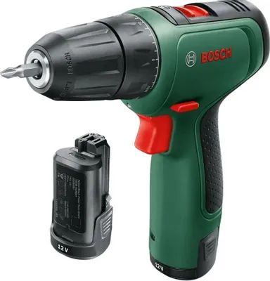 Дрель-шуруповерт Bosch EasyDrill 1200 06039D3007 (с 2-мя АКБ, кейс)