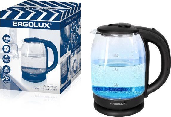 Электрический чайник Ergolux ELX-KG05-C02
