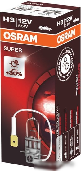 OSRAM Автолампа галогенная 64151SUP 55W 12V PK22S 10X10X1 1A