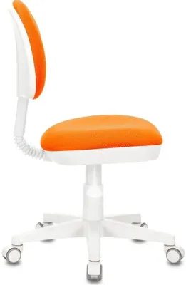 Компьютерное кресло Бюрократ KD-3 (оранжевый TW-96-1/белый) 