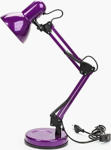 CAMELION KD-313 C12 фиолетовый (Светильник настольный,230V 60W, E27)