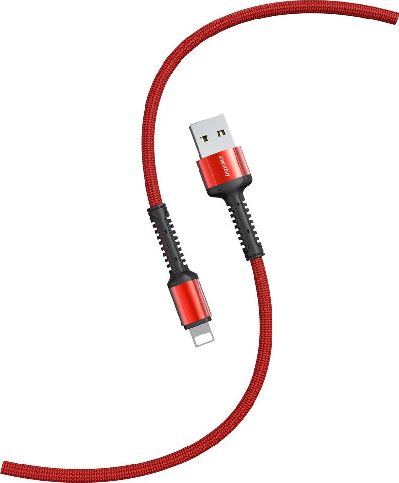 SMARTBUY (iK-512-S26r) S26 Lightning красн., 3 А,PD,нейл.,1 м