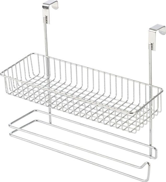 РЫЖИЙ КОТ Полка для кухни навесная W6733 (с держателем для полотенца) (100240)