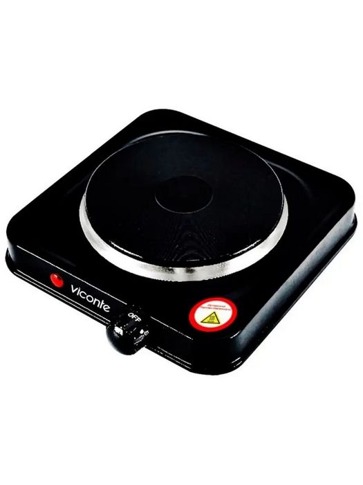 Настольная плита VICONTE VC-904 чёрная