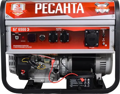 Бензиновый генератор Ресанта БГ 6500 Э
