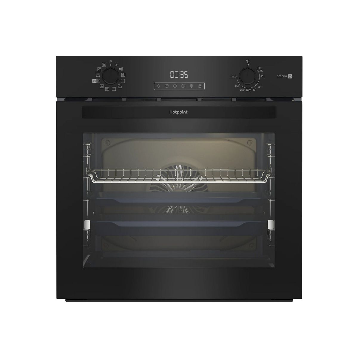 Электрический духовой шкаф Hotpoint HSTF 1231 JSAH BLG