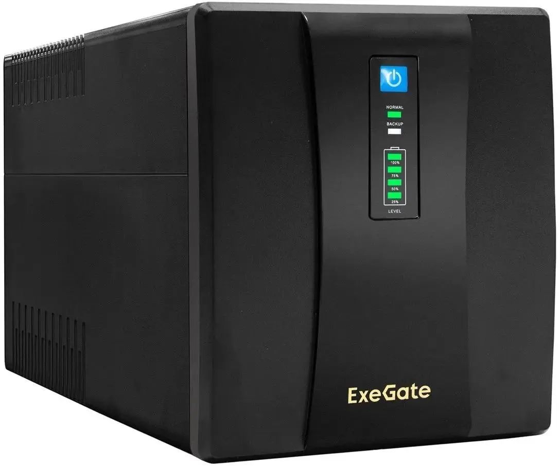 Источник бесперебойного питания ExeGate SpecialPro UNB-1200.LED.AVR.EURO.RJ.USB