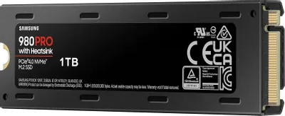 SSD Samsung 980 Pro с радиатором 1TB MZ-V8P1T0CW