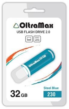 USB Flash Oltramax 230 32GB (бирюзовый) [OM-32GB-230-St Blue]
